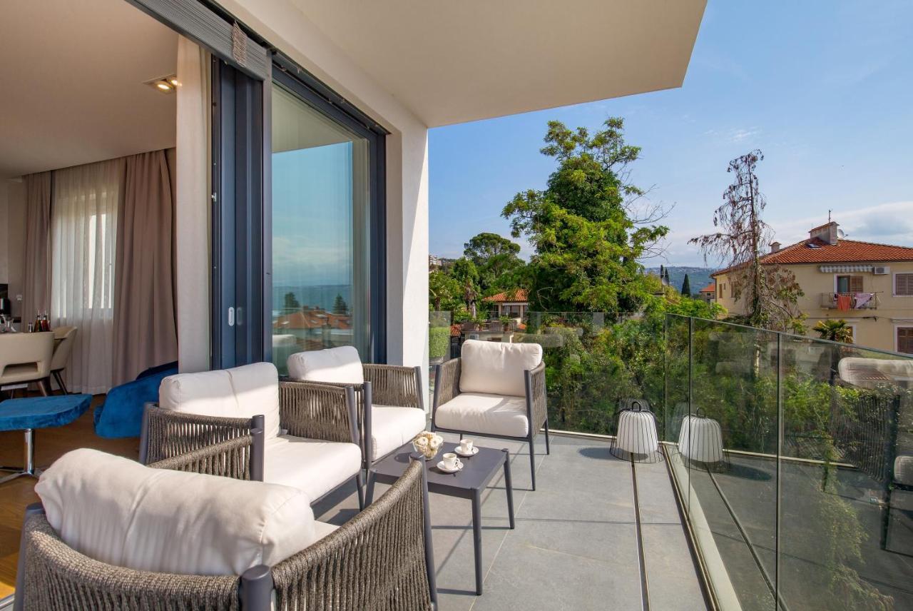 Luxury Apartment Iris Adriatica ***** Opatija Eksteriør bilde